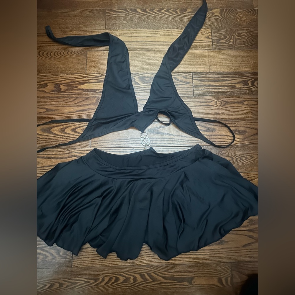 Elegant Black Mini Dress